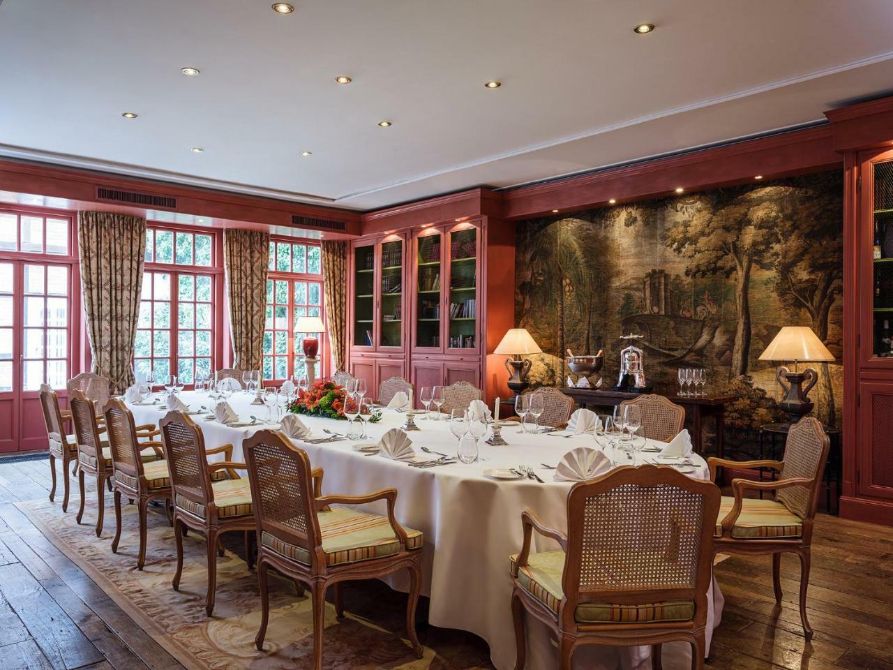 Althoff Hotel Fuerstenhof سيل المظهر الخارجي الصورة The dining room